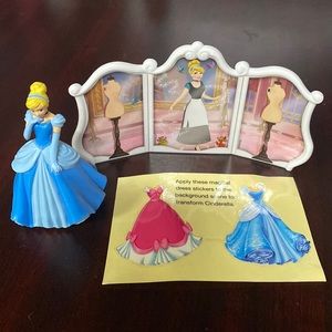 Cinderella cake toppers